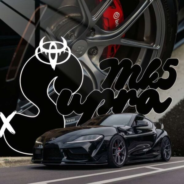 Mk5 Supra Street Presence Dark Minimalist Black