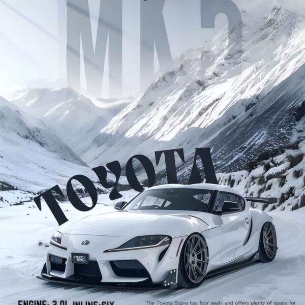 Mk5 Supra Winter Drive Minimalist White