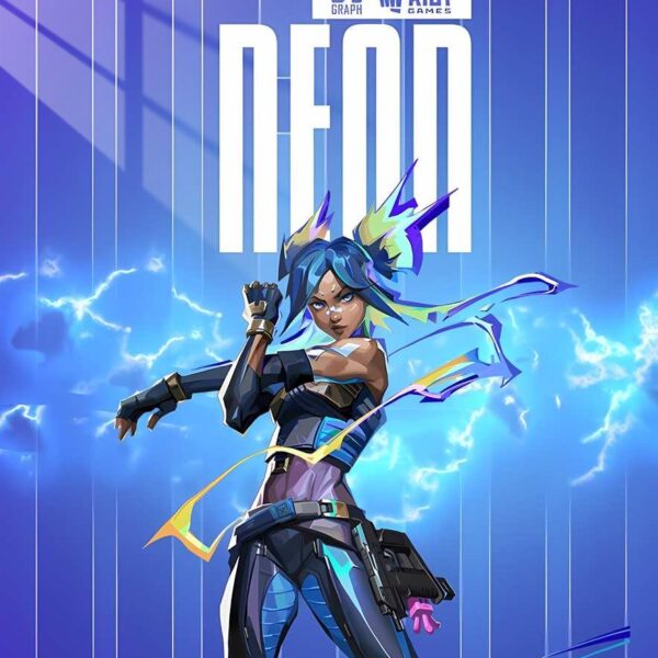 Neon Electric Surge Blue