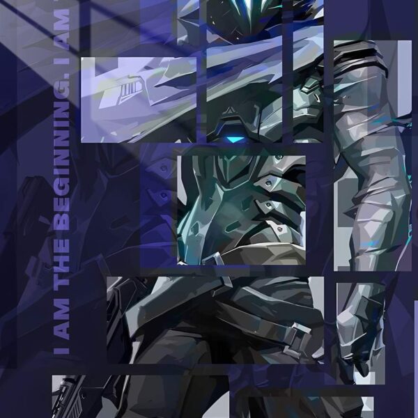 Omen Cubist Indigo
