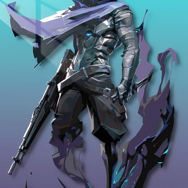 Omen Shadow Strike Abstract Teal