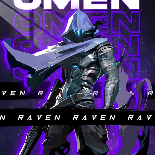Omen'S Shadow Dark Fantasy Purple