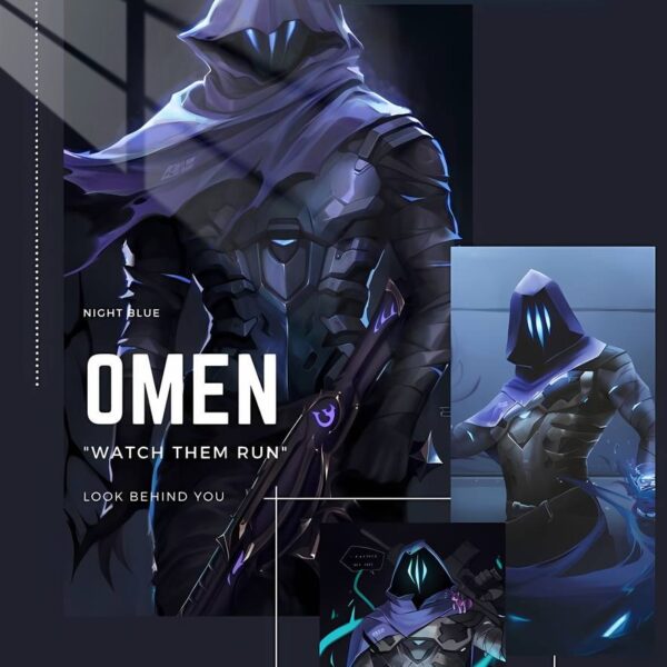 Omen'S Shadow Dark Purple