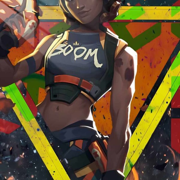 Raze Inferno Graffiti Art Orange
