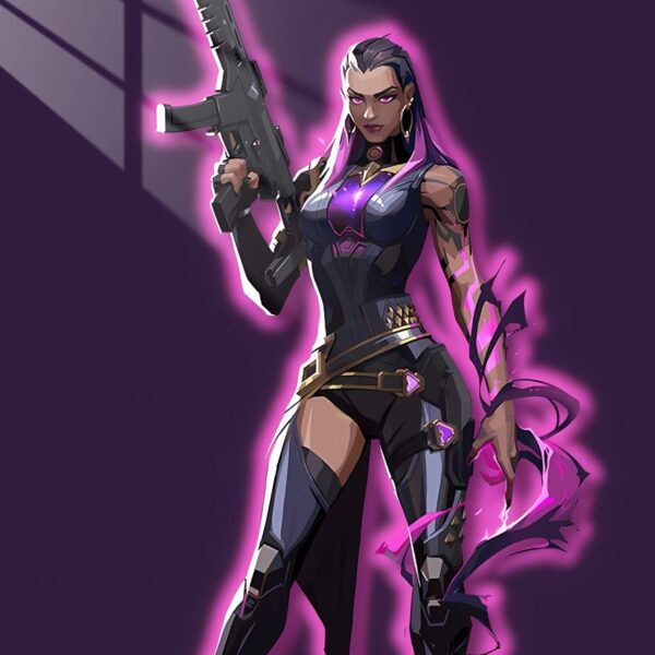 Reyna Neon Nights Purple