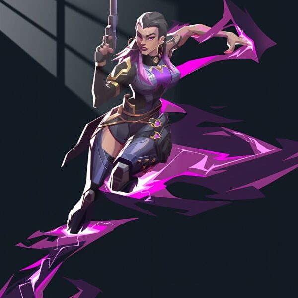 Reyna Phantom Fury Abstract Flow Purple