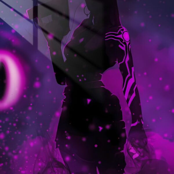 Reyna'S Shadow Silhouette Purple