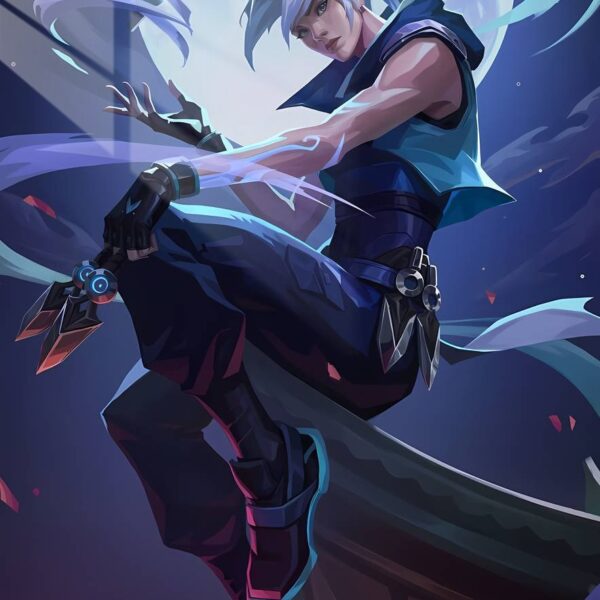 Shadow Step Anime Style Teal