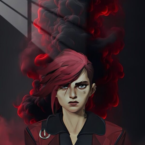 Vi Crimson Fury Red
