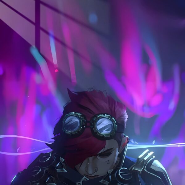 Vi Cyberpunk Gloom Purple