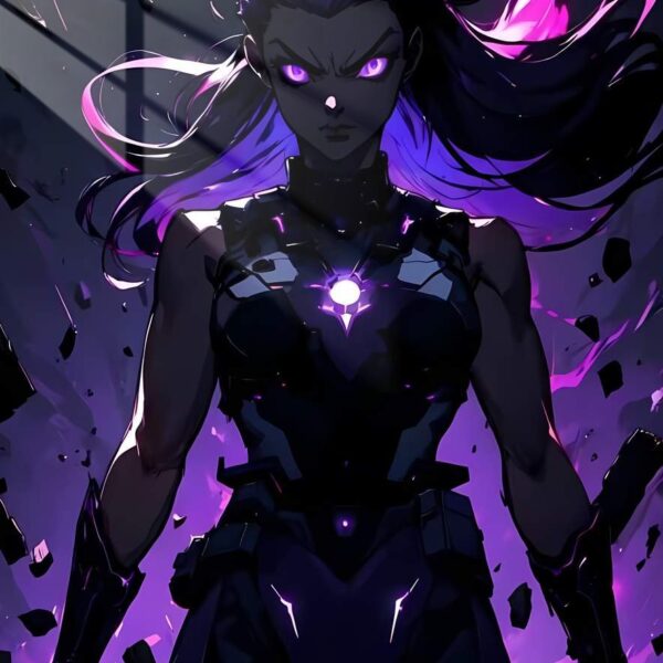 Violet Dark Fantasy Purple