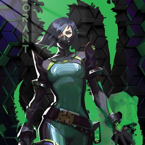 Viper Toxic Embrace Cel Shaded Green