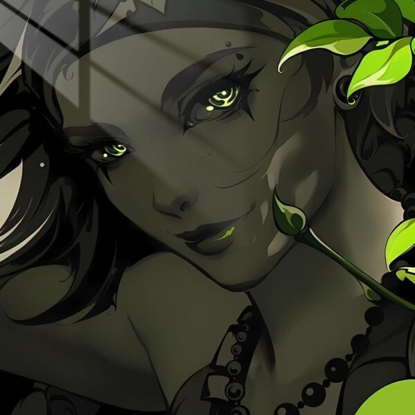 Viper'S Gaze Dark Fantasy Green
