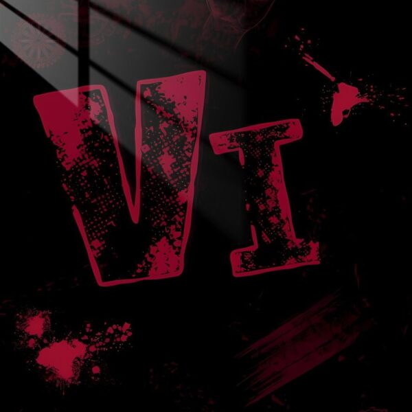 Vi'S Fury Grunge Grit Crimson